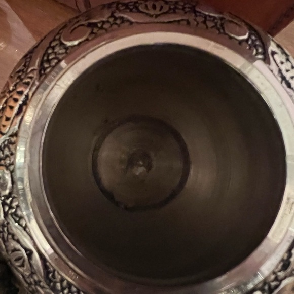 Three silver plated, small animal urns for cremains. - Picture 6 of 10